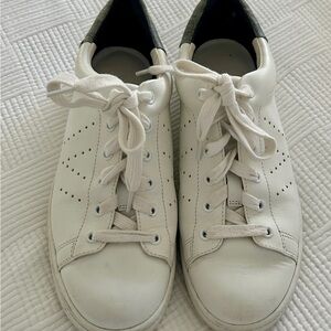 White Leather Sneakers